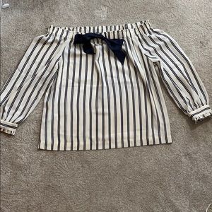 Off the shoulder blouse